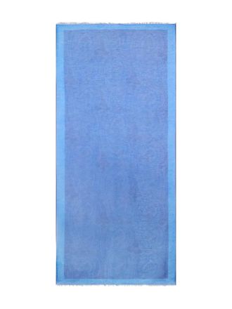 Etro Sjaal met paisley-patroon - Blauw