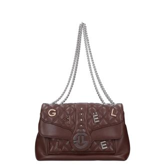 Ga&euml;lle Paris Dames, Tassen, Bruin, Maat: ONE Size Leer