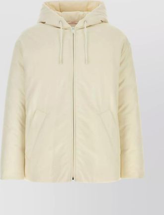 Valentino Garavani hooded wool blend padded jacket