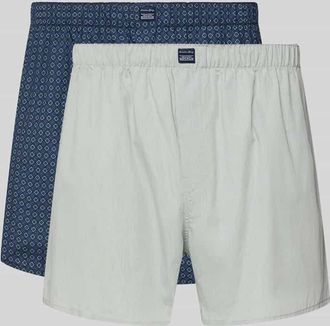 Christian Berg Boxershorts mit elastischem Bund im 2er-Pack in Metallic Gruen, Gr&ouml;&szlig;e XXL