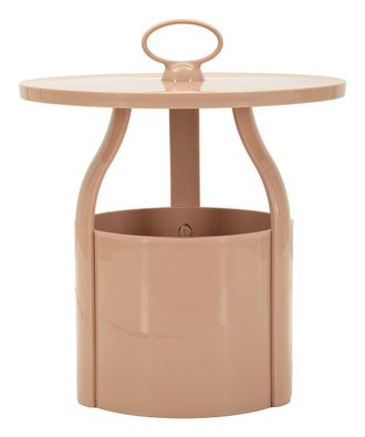 Mauro Ferretti Mesa contenedor de pp rosa, &oslash; 44x44 cm