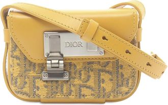 Dior Pre-owned Dior Nano Oblique Lock Pouch Crossbody Ladies 0WAUXPVFTARBVYL8