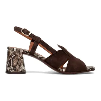 Chie Mihara High Heel Sandals, female, Brown, Size: 10 US Rutter Cut-Out Sandal