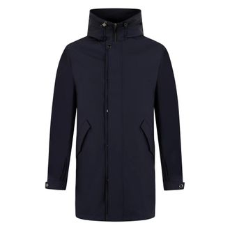 Moorer Hombre, Abrigos, Azul, Talla: M