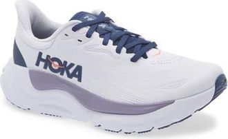 Hoka One One Arahi 8 Stability Running Shoe in Starlight Glow /Midnight Blue at Nordstrom, Size 10.5