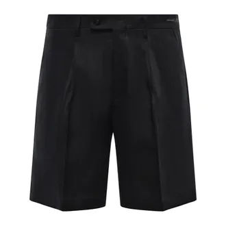 Michael Coal Casual Shorts, male, Black, Size: W34 Bermuda CON Pences Mc-Harry