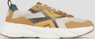 Alexander Smith Horizon Man in beige with cognac suede details and rip-stop inserts