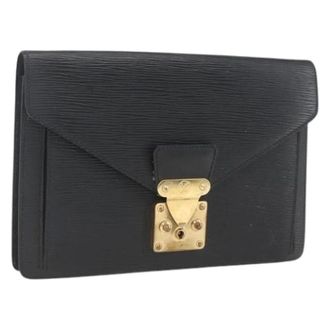 Louis Vuitton Clutch Vintage Pre-owned - - Pre-owned - Donna - Nero - ONE SIZE