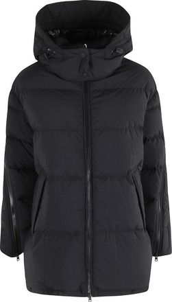 Herno Quilted Puffer Jacket With Removable Hood