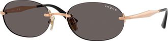 Vogue Eyewear VO4342S 515287 Womens Sunglasses Gold Size 55