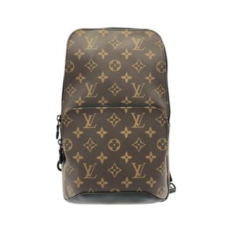 Louis Vuitton Marron Coated Canvas Shoulder Bag (Pre-Owned)