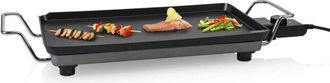 Princess Piastra da Tavolo Chef Pro Teppanyaki, 2000 watt, Piastra in alluminio per 4 persone, 46 x 26 cm, colore: Nero - Princess