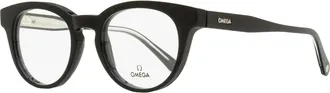 Omega OM5003H Pantos Optical Eyeglasses - Black