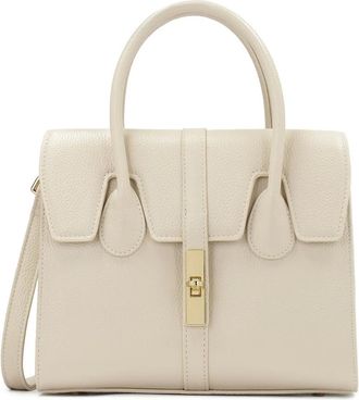 Kazar Tassen, Dames, Beige, ONE Size, Leer, Chique leren handtas met een fijne flap