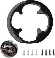 OEM Adecuado Para Protectores De Cadena De Bicicleta Infantil Lntyq - Negro - Anillos Protectores De Cadena De 4 Orificios - Adecuado Para Bicicletas Y Bi