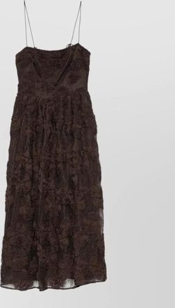 Rotate floral midi dress