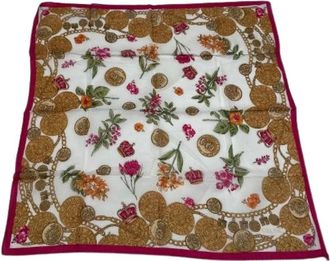 Celine Pre-owned Scarves, female, Multicolor, Size: ONE SIZE Pre-owned Silk Scarf