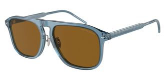 Giorgio Armani AR8212F Asian Fit 607133 Mens Sunglasses Blue Size 58