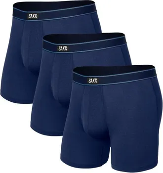 Saxx Daytripper Boxer Brief Fly 3-Pack Kunstfaserunterw&auml;sche f&uuml;r Herren | blau