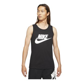 Nike AS Nike Sportswear TANK ICON FUTURA Black White AR4992-013