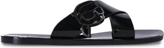 Karl Lagerfeld Jelly III NFT Kross slides - women - PVC/PVC/PVC - 36 - Black