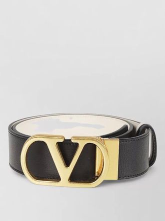 Valentino Garavani belt 40 reversible vlogo signature buckle