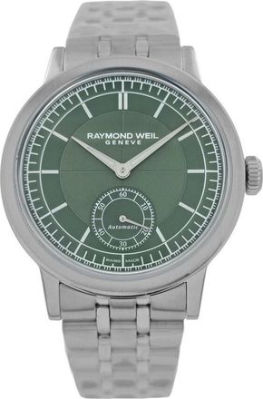 Raymond Weil Pre-owned Raymond Weil Millesime Green Dial Mens Watch 2930-ST-52001