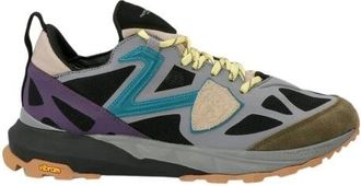 Philippe Model Rocx Lage Sneakers - Heren - Sneakers - Grijs - 40 EU - Katoen - Schoenen