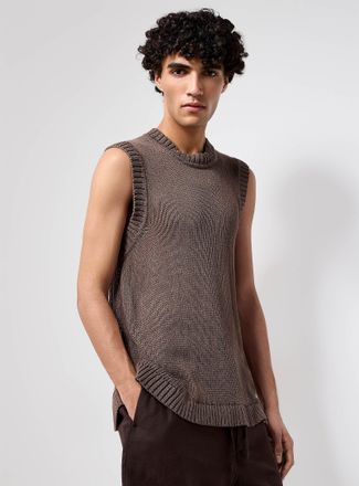 IM BRIAN Mens Lightweight knit Tank Top