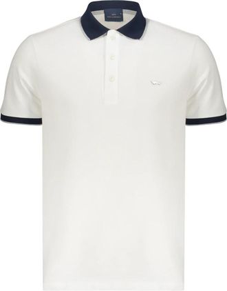 Paul & Shark Polo met korte mouwen van katoen - Heren - Polos - Wit - L - Katoen - Tops