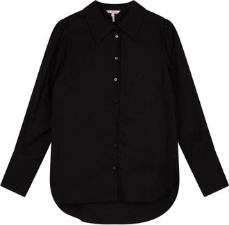 Esqualo Bella Poplin Blouse In Black