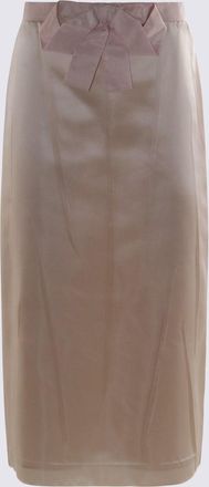 Valentino Pink Midi Skirt