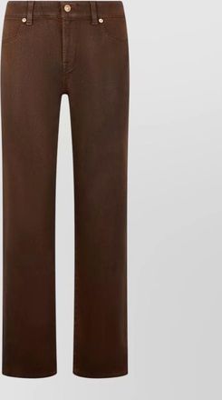 7 For All Mankind denim straight leg jeans