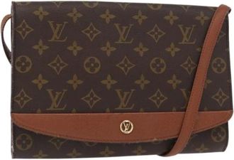 Louis Vuitton Pre-owned Cross Body Bags, female, Brown, Size: ONE SIZE Pre-owned Canvas Cross Body Bag