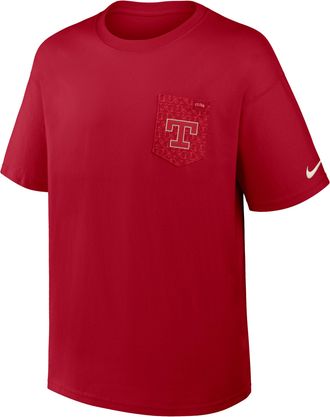 Nike Texas Rangers City Connect 2-Hit Max90 Pocket Nike Mens MLB T-Shirt in Red | 04T76DLTER-QUY