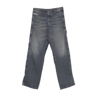 Diesel D-Livery Jeans - Heren - Regular Fit Jeans - Grijs - W34 - Denim - Jeans