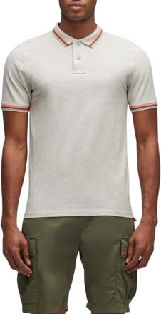 Sundek Polo Shirt - Heren - Polos - Grijs - L - Leer - Tops