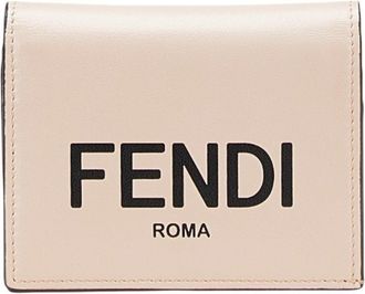 Fendi Black Pink Leather Wallet (Bi-Fold) (Pre-Owned)