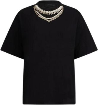 Liu Jo Camiseta - Tops - Mujer - Negro - 2XL