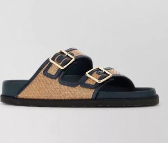 Birkenstock raffia sandals