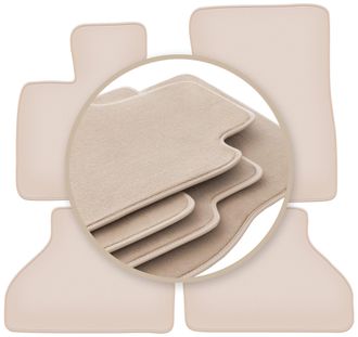 OEM Alfombrillas Beige Premium Para: Bmw X5 E70 Suv 2006-2013