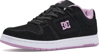 DC Manteca 4 Womens Shoes Black/Lavender : 10.5 B - Medium, Leather