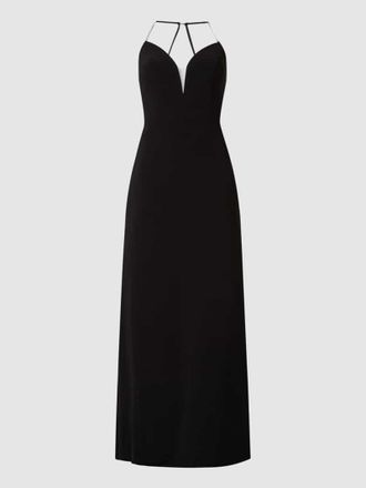 Luxuar Luxuar Abendkleid mit Strasssteinen in Black, Gr&ouml;&szlig;e 34