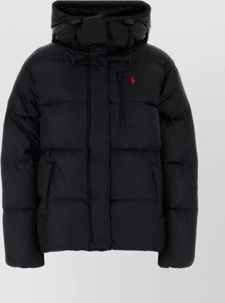 Polo Ralph Lauren water-repellent quilted down parka coat with detachable hood