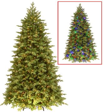 National Tree Company 7.5Ft Feel Real Princeton Fraser Fir Tree With Lights