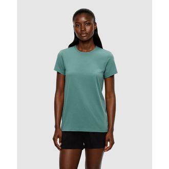 tentree Winslow T-Shirt in Turquoise Sky Heather at Nordstrom, Size X-Large