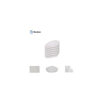 OEM Almohadillas De Repuesto Para Fregona Polti Vaporetto - Originales Para Fregona Smart 35, Fregona Smart 40 Y Otras (paquete De 6)