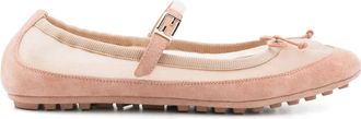 Fendi Ballerine Baguette - Rosa