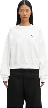 Fred Perry Sweatshirts - Dames - Sweatshirts - Wit - XS - Hoodies & sweatvesten