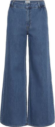 Part Two Wide Jeans - Dames - Loose Fit Jeans - Blauw - XL - Denim - Jeans
